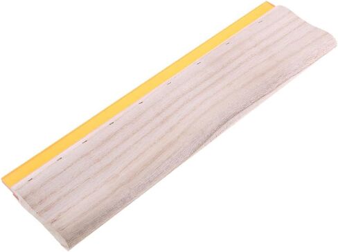 15-38cm Silk Craft Screen Printing Squeegee Wooden Handle Ink, 30cm 75° in Kuwait