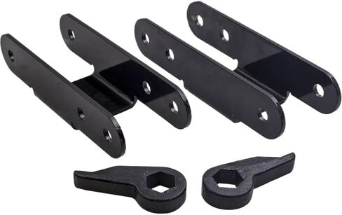 1 To 3 Inch Lift Kit Torsion Shackles Black Compatible With S15 Jimmy 1983 1991 4WD Front And Rear S10 Extended 1983 1999 in Kuwait