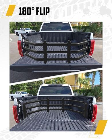 Truck Bed Extender Fit for Ford F-150 F150 2015-2026 & Toyota Tundra 2007-2026 & Ram 1500 2015-2026 & Nissan Titan 2016-2024 Aluminum Tailgate Extender Accessories in Kuwait