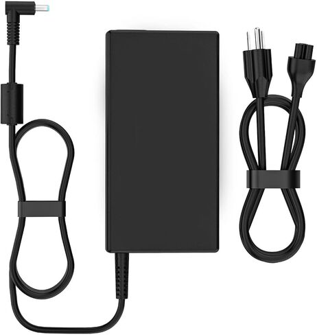 120W Gaming Laptop Charger Fit for HP USB-C Dock G5 USB-C/A Universal Dock G2 5TW13AA Envy 15 17 Series Omen 15-5000 5100 5200 710415-001 L41856-001 19.5V 6.15A Adapter Power Supply in Saudi Arabia