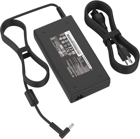 120W Gaming Laptop Charger Fit for HP USB-C Dock G5 USB-C/A Universal Dock G2 5TW13AA Envy 15 17 Series Omen 15-5000 5100 5200 710415-001 L41856-001 19.5V 6.15A Adapter Power Supply in Saudi Arabia