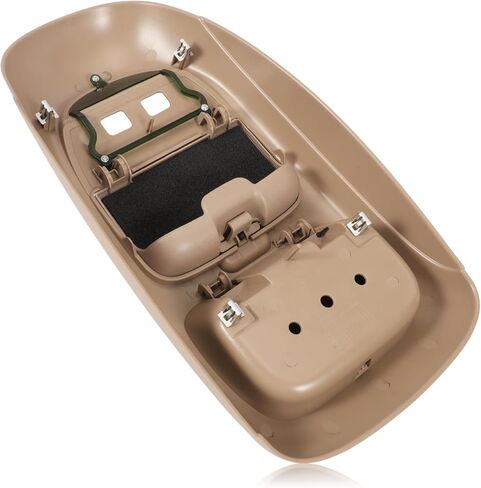 Overhead Console Assembly Compatible with Ford F250 F350 F450 F550 Super Duty 2002-2004 - Without Sunroof - Replace 2C3Z25519A70AAB Interior Ceiling Panel (Tan) in Kuwait