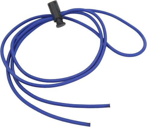 Yctze 2 Elastic Rubber Swimming Goggles Strap, Replacement Straps with Cord Lock Stop Button, Snorkeling Diving Goggles Accessory with Adjustable Fit, Ideal for Swimming (Blue) in Kuwait
