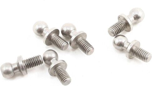Team Associated 31283 FT Ball Stud Long TC5 Vehicle Part (6 Piece), 5mm in Kuwait