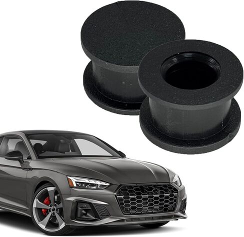 طقم إصلاح جلبة كابل ناقل الحركة الأوتوماتيكي 09G321397A لسيارة VW Passat Jetta Polo Classic Golf Seat Altea Leon Toledo Audi A3 S3 TT TTS Skoda Black Gear Shifter Rod Cable Bushing (2PCS) in Kuwait