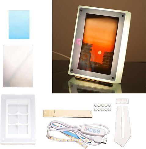 Innovative Light Painting Frame Mold Delicate Picture Photo Mold Set Flexible for Enthusiasts Craft Supplies in Kuwait