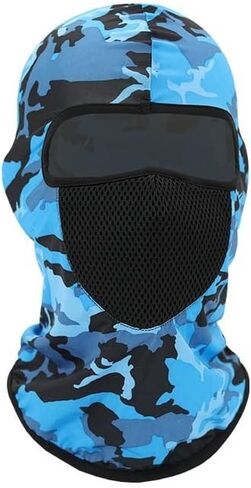 Camouflage Neck Gaiter for Men Women Cycling Mask Ski Mask Fashion Sunscreen Headgear for Outdoor Sports Hiking Biking in Kuwait