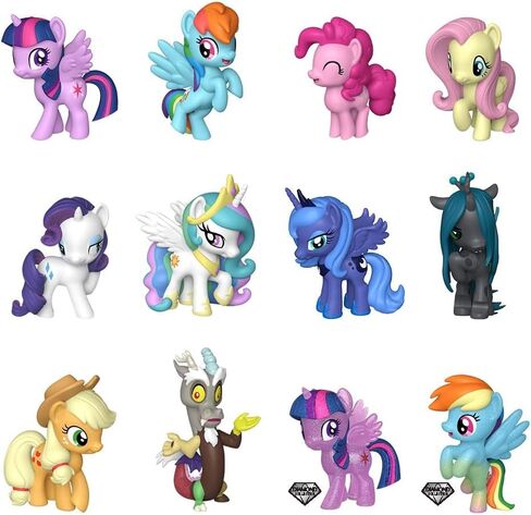 Funko Mystery Mini: My Little Pony - عنصر واحد مع الشراء - شخصية الفينيل القابلة للتجميع - فكرة هدية - بضائع رسمية - ألعاب للأطفال والكبار - عشاق الرسوم المتحركة - شخصية صغيرة لهواة الجمع in Kuwait