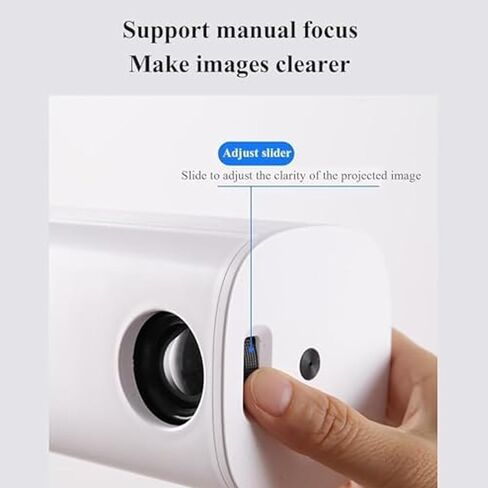 Art Drawing Projector, Portable Drawing Projector, Adjustable Focu and Image Size, Edge Deformity Correction, Ideal for Tracing, Painting and Art Projects in Kuwait