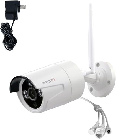 xmartO WB2024-W 2K 3MP Super HD WiFi Home Security Camera with Built-in Microphone (add-on Camera with 3.6mm Lens，Pack of 2, Requires 5MP NVR to Work) in Saudi Arabia