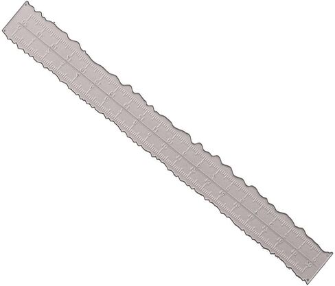 Zerodis Carbon Steel 12 Inch Paper Tearing Ruler for DIY Card Making, Paper Craft, Scrapbooking in Kuwait