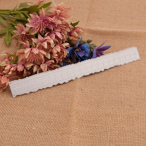 Zerodis Carbon Steel 12 Inch Paper Tearing Ruler for DIY Card Making, Paper Craft, Scrapbooking in Kuwait