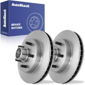 AutoShack Front Brake Rotors for Chevrolet & GMC, C1500 1995-1999 Tahoe 1996-1999 C1500 1995-1999 Yukon 1992-1999, RWD V6 4.3L V8 5.0L 5.7L 6.5L - 11.61" (295 mm), 5-Lug in Kuwait