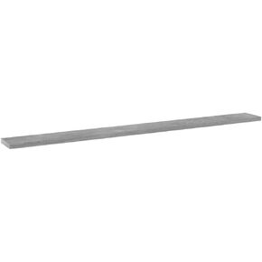Bookshelf Boards Concrete Gray Engineered Wood 39.4"x3.9"x0.6" 4 pcs Storage Shelving Rack for Home Office Living Bedroom Library Organizer Display in Kuwait