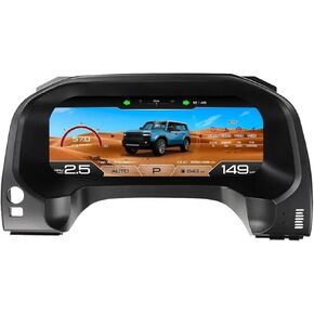 Digital Board Virtual Cockpit Compatible With Toyota Prado High Resolution Multi-Function Gauge Cluster Upgrade Accessory in Kuwait