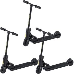 3Pcs Finger Scooter - 2-Wheeled Scooter - Foldable BMX with Brake | Finger Board Accessories for Teen | Non-Slip Fun Finger Skateboards Educational Finger Toys in Kuwait