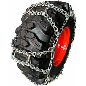 TireChain.com 14.9-30، 14.9 30 سلاسل إطارات Duo Grip Tractor V-BAR مجموعة من 2 in Kuwait