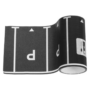 jojofuny Miniature Parking Lot Tape 1 Roll Adhesive Parking Space Tape for Kids DIY Micro Lot Design Prop Includes Traffic Signs and Road Markings Enhances Creativity and Family Interaction in Kuwait