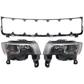 Sawyer Auto OE-Style 3 Piece Lighting Kit fits Dodge Charger 2019-2020 SRT Hellcat (Halogen) without Adaptive Cruise Control in Kuwait
