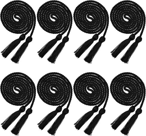 8 Pcs Graduation Cords 2026 Graduation Honor Cords 2026 Honor Tassels Sewing Tassels for Bachelor, Master, Doctor in Kuwait