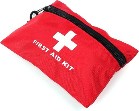 Red First Aid Bag Small First Aid Kit Empty Medical Storage Bag for First Aid Kits Pack Emergency Hiking Backpacking Camping Cycling Travel Car (Red 6.3x4.3 1PC) in Saudi Arabia