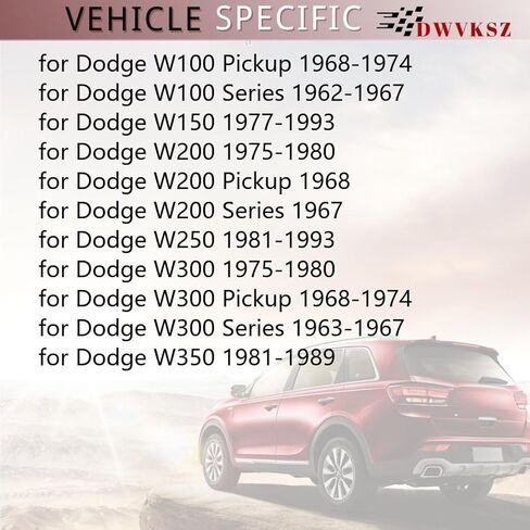 استبدال محمل عمود ناقل الحركة الأوتوماتيكي الخلفي لسلسلة دودج W200 6.3L 1967، لـ W300 Pickup 4.1L 1968، لسلسلة W300 6.3L 1967، لـ W150 4.0L 1978 1979، عبوة واحدة in Kuwait