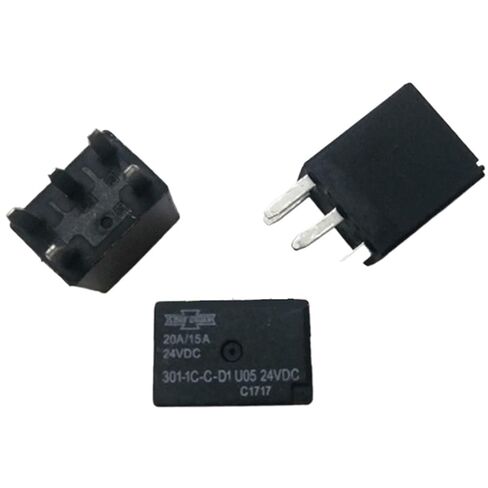 10 قطعة/الوحدة التتابع 301-1C-C-D1 U05 24VDC مرحل عالي الطاقة للسيارة 5 دبابيس in Kuwait