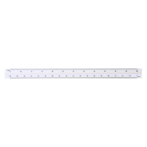 Triangular Ruler 1: 100,: 200,: 250,: 300, Architectural 12" Drafting for Draftsmen Finder Protractor Measurement Bevel Height Depth Gauge Azimuth Foldable Marker Tester Locator Scriber Base in Kuwait