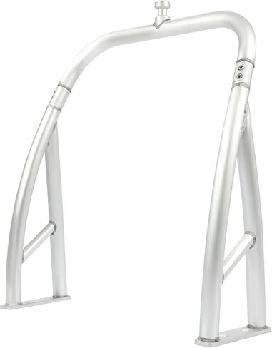 KUAFU Universal Rear Ski Tow Bar for Pontoon Boats Outboard Motor Pylon Pole Width 43" Aluminum Silvery in Kuwait