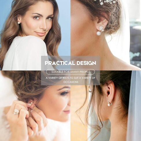620 Pcs 12 Styles Earring Backs, iBayam Earring Backings for Studs Multiple Styles Earring Back Clips Earring Backs Metal Rubber Plastic Secure Earring Backs for Safety in Kuwait
