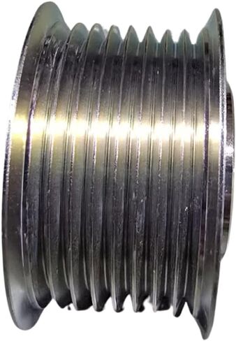Delco Remy 10499362 Alternator Pulley – 8-Groove Serpentine, 57mm OD, 7/8 in. Bore | Fits Delco 22SI & 27SI Type 200 Series | Fits Select Freightliner, Kenworth, Mack, Navistar, Volvo in Kuwait