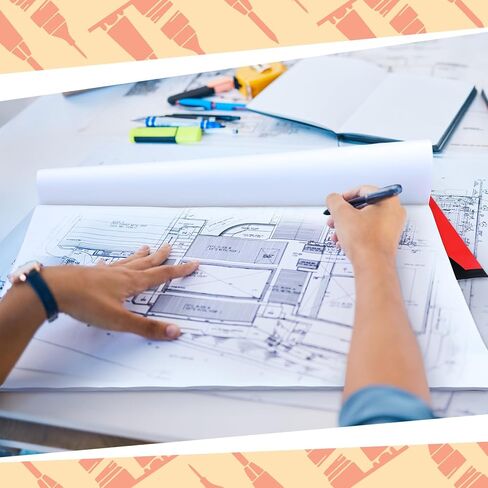 عبوة من قطعتين من ForraFun مقاس 27.94 × 43.18 سم تصميم وسادة ورقية من الورق الرقيق الأبيض الشفاف لرسم التتبع وتصميم التصميم والهندسة المعمارية، 100 ورقة in Kuwait