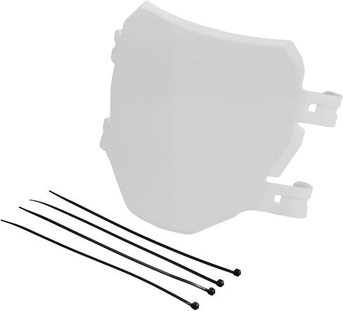 CHANGCHENG Electric Dirt Bike Number Plate,Streamlined Ebike Front License Plate for Strike Shadow/SRPNT X3-White in Saudi Arabia
