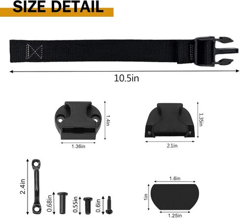 356A0009 Service Kit 356A0003 Replacement Parts Kit 356A0002 Buckle Kit Top Side Buckle Ends with Hardware for Bakflip Replacement Parts Mx4（356A0003 ） in Kuwait