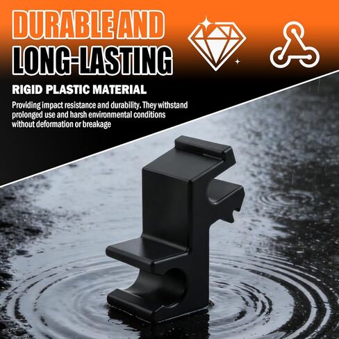 4PCS Tonneau Cover Clamps with Upgrade Clamping Design,Truck Bed Cover Clamps for 0.3 Inch Diameter Prop Rod,Thickened Tonneau Covers Replacement Parts for Stabilising Prop Rod in Kuwait