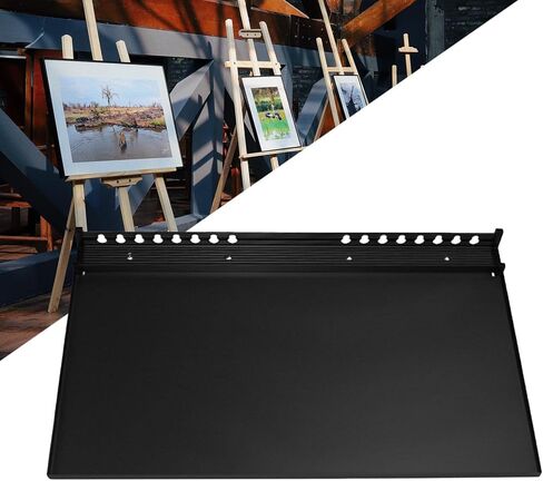 Easel Tray Shelf, Replacement Sketch Rack for Friends Holiday Gifts, Black in Saudi Arabia