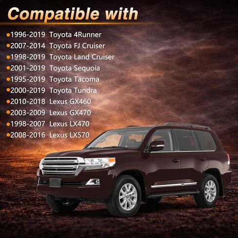 Differential Carrier Front Seal, Front Drive Axle Shaft Oil Seal Compatible with Toyota 4Runner Tacoma Sequoia Tundra Lexus GX460 GX470 LX470 LX570 Replace#: 90311-47027 90311-47013 in Kuwait