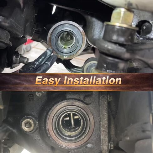 Differential Carrier Front Seal, Front Drive Axle Shaft Oil Seal Compatible with Toyota 4Runner Tacoma Sequoia Tundra Lexus GX460 GX470 LX470 LX570 Replace#: 90311-47027 90311-47013 in Kuwait