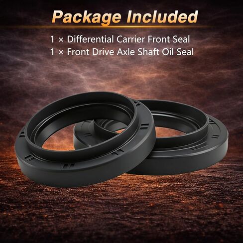 Differential Carrier Front Seal, Front Drive Axle Shaft Oil Seal Compatible with Toyota 4Runner Tacoma Sequoia Tundra Lexus GX460 GX470 LX470 LX570 Replace#: 90311-47027 90311-47013 in Kuwait