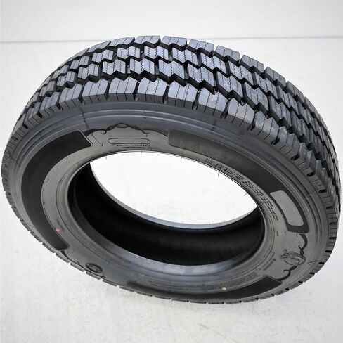 مجموعة من 4 (أربعة) إطارات Evoluxx EDR202 ذات محرك تجاري لجميع المواسم - 245/70R19.5 245/70/19.5 245/70-19.5 135/133M نطاق التحميل H LRH 16-Ply BSW جدار جانبي أسود in Kuwait