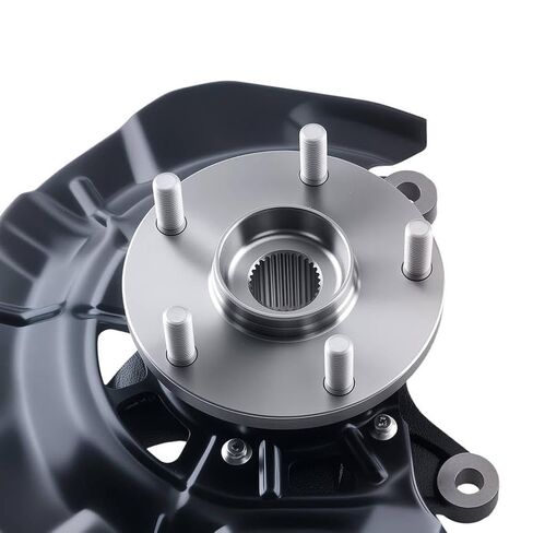 Front Steering Knuckles and Wheel Hub Bearings Set Compatible with 2007 2009 3.5L in Kuwait