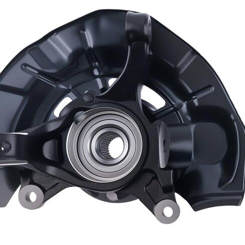 Front Steering Knuckles and Wheel Hub Bearings Set Compatible with 2007 2009 3.5L in Kuwait