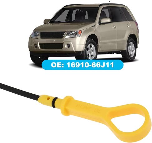 ECSiNG Car Engine Oil Level Dipstick 16910-66J11 Compatible with Suzuki Grand Vitara 2006-2008 in Kuwait