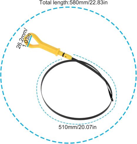 ECSiNG Car Engine Oil Level Dipstick 16910-66J11 Compatible with Suzuki Grand Vitara 2006-2008 in Kuwait