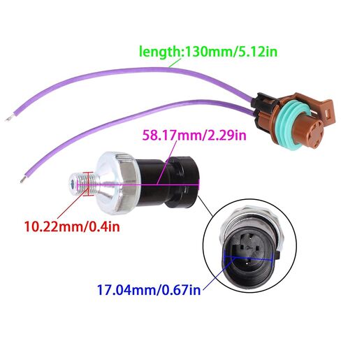 محرك القارب SouthMarine 864252A01 8M0210755 مستشعر ضغط الزيت لمحركات Mercury MerCruiser Quicksilver Mariner 4.3L 5.0L 5.7L 305 454,7.4L 8.2L 502 V8 in Kuwait