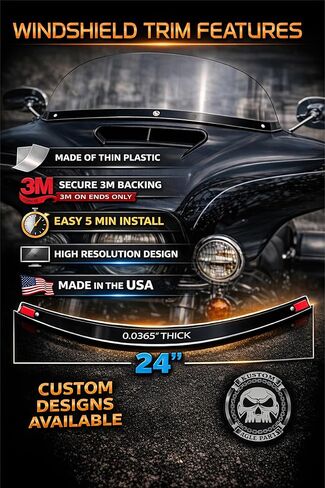 زخرفة الزجاج الأمامي بمظهر من ألياف الكربون متوافقة مع Harley Davidson 2014-2023 Harley Davidson Ultra Limited Street Glide Electra Glide Tri Glide. تصميم سلس رفيع in Kuwait