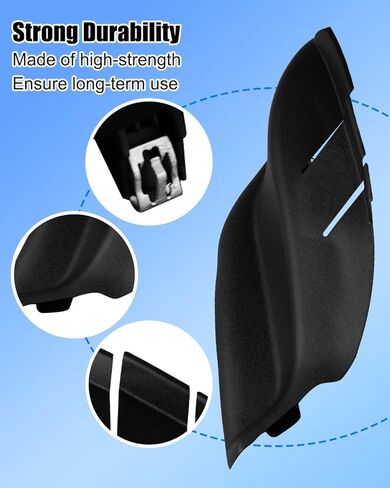7AA47RXFAA 7AA46RXFAA الجانب الأيسر والأيمن للزجاج الأمامي غطاء مفصلي لغطاء المحرك مناسب لسيارة Jeep Compass 2017-2023 استبدال 53223829، لوحة زخرفية للتهوية بغطاء المحرك الأيسر والأيمن in Kuwait