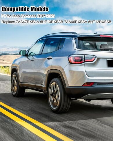 7AA47RXFAA 7AA46RXFAA الجانب الأيسر والأيمن للزجاج الأمامي غطاء مفصلي لغطاء المحرك مناسب لسيارة Jeep Compass 2017-2023 استبدال 53223829، لوحة زخرفية للتهوية بغطاء المحرك الأيسر والأيمن in Kuwait