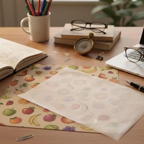 50 Pcs A5 Translucent Vellum Paper 5.83 x 8.27 in Printable Trace Paper Wedding Photo Cover for Invitations DIY Printing Vellum Tracing Papers Pad for Drawing Sketching Writing in Kuwait