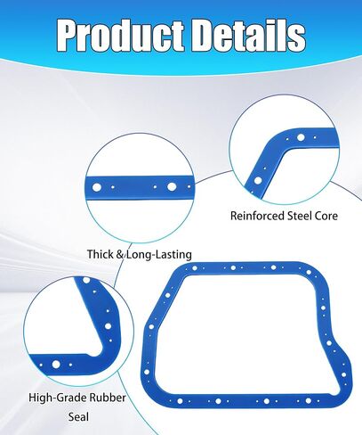 93110 Transmission Oil Pan Gasket Fits for 1962-1994 Dodge Chrysler Torqueflite 727 Moroso Transmission Pan No. 42080 in Kuwait